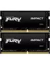 Оперативная память Kingston FURY Impact 2x32GB DDR4 SODIMM PC4-21300 KF426S16IBK2/64 фото