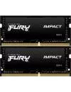 Оперативная память Kingston FURY Impact 2x8GB DDR4 SODIMM PC4-21300 KF426S15IBK2/16 icon