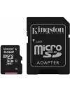 Карта памяти Kingston microSDXC 64Gb Class 10 + SD адаптер (SDCX10/64Gb) icon