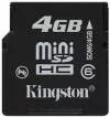 Карта памяти Kingston miniSDHC Card Class 6 4Gb SDM6/4GB icon