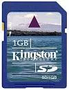 Карта памяти Kingston Standard Secure Digital Card 1GB SD/1GB icon