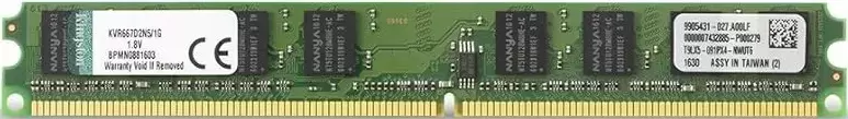 Оперативная память Kingston ValueRAM KVR667D2N5/1G icon