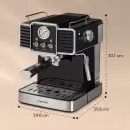 Рожковая кофеварка Klarstein Gusto Classico (черный) icon 2