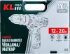 Аккумуляторная дрель-шуруповерт KLPRO KLNM1020 фото 10