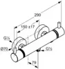 Смеситель Kludi Bozz 352033938 icon 2