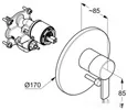 Смеситель Kludi Bozz 386503976 icon 2