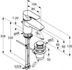 Смеситель Kludi Tercio 384810575 icon 2