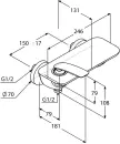 Смеситель Kludi Balance 527108775 фото 3
