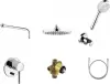 Душевая система Kludi Bozz 386300576 icon