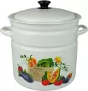 Кастрюля КМЗ Сочные овощи 41704-242/6-У4 (белый) icon