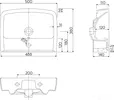 Умывальник Kolo Rekord K91952 icon 2