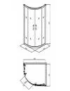 Душевой угол Kolo GEO-6 GKPG90 icon 2
