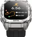 Умные часы Kospet Tank M4C Outdoor Pack (серебристый) icon 4