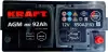 Аккумулятор Kraft AGM R+ (92Ah) фото 4