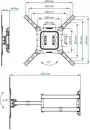 Кронштейн для телевизора Kromax DIX-18W (белый) icon 3