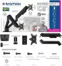 Кронштейн для монитора Kromax Office-17 (черный) фото 9