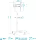 Стойка для телевизора Kromax Omega-18 (черный) фото 2