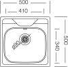 Кухонная мойка Kromevye Oberon EC 176 D icon 2