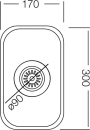 Кухонная мойка Kromevye Undermount EX 003 icon 2