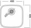 Кухонная мойка Kromevye Undermount EX 007 icon 2