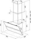 Кухонная вытяжка Krona Gabriele E 600 black/inox 1 S фото 12