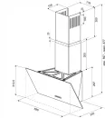 Кухонная вытяжка Krona Jina 600 S (черный) icon 4