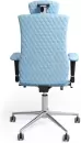 Офисное кресло Kulik System Elegance (экокожа, синий с подголовником) icon 3