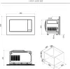 Микроволновая печь KUPPERSBERG HMF 630 BB фото 12