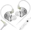 Наушники KZ Acoustics Axas Gaming 3.5 мм (с микрофоном, белый) icon