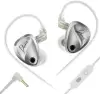 Наушники KZ Acoustics Duonic No Switches 3.5 мм (с микрофоном, серебристый) icon