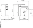 Смеситель La Torre Profili 45011 CS CR icon 3