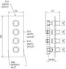 Смеситель La Torre Profili 45950 MULTI 3 CR icon 2