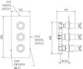 Смеситель La Torre Tower Tech 12950 MULTI 2 CR фото 2