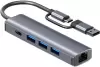 Док-станция Lalaunicky USB-A/Type-C 5-in-2 фото 3
