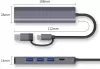 Док-станция Lalaunicky USB-A/Type-C 5-in-2 фото 6