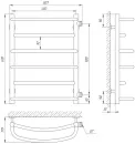 Полотенцесушитель Laris Евромикс П6 450х600 icon 5