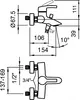 Смеситель Laufen Curvepro 3216570044001 icon 2