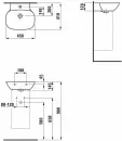 Умывальник Laufen Ino 8153010001041 icon 3