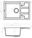Кухонная мойка Laveo Barbados SBB 713T icon 3
