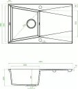 Кухонная мойка Laveo Grenada SBG 511T icon 2