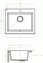 Кухонная мойка Laveo Komodo SBK 510A icon 2