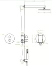 Душевая система Laveo Pretto BAO 701P icon 2