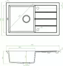 Кухонная мойка Laveo Trzynastka SBP 511T icon 2