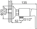 Смеситель Ledeme L2053W icon 2