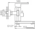 Смеситель Ledeme L73216 icon 2