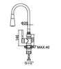 Смеситель Ledeme L4199 icon 2