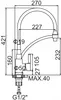 Смеситель Ledeme L4499-2 icon 2