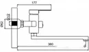 Смеситель Ledeme L72233 icon 2