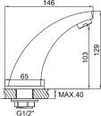 Смеситель Ledeme L1055-13 icon 2