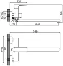 Смеситель Ledeme L2273G icon 2